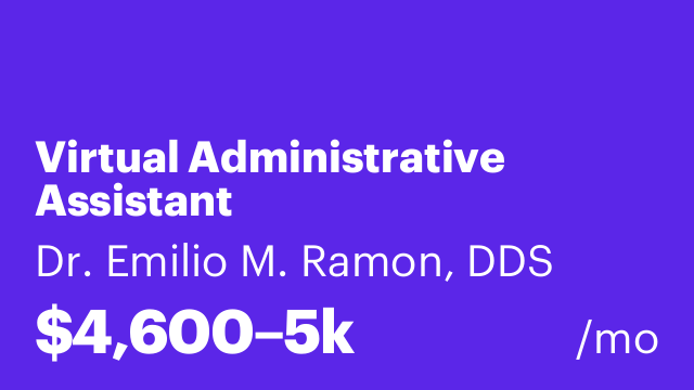 Virtual Administrative Assistant