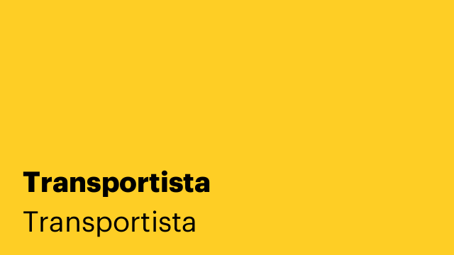 Transportista