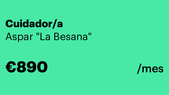 Cuidador/a