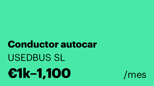 Conductor autocar