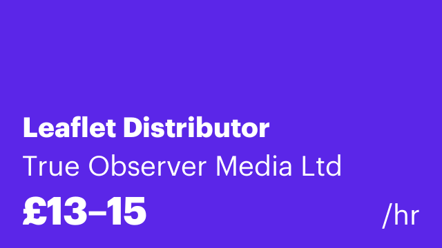 Leaflet Distributor