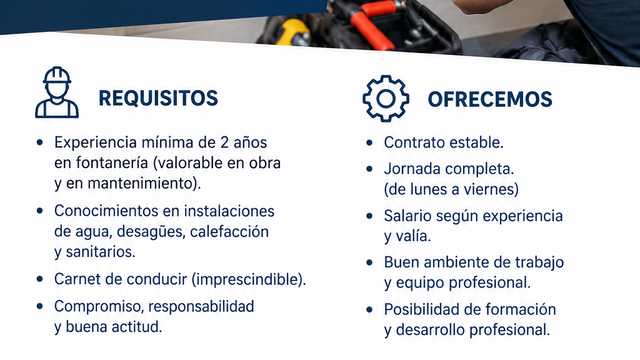 Fontanero/a