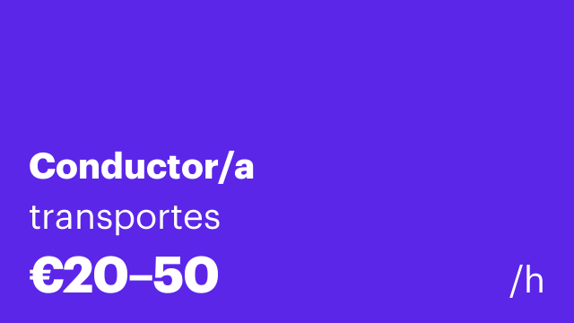 Conductor/a