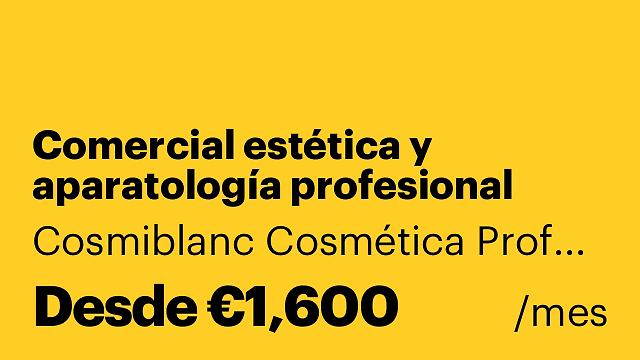 Comercial estética y aparatología profesional