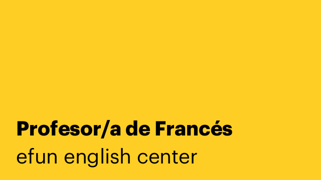 Profesor/a de Francés