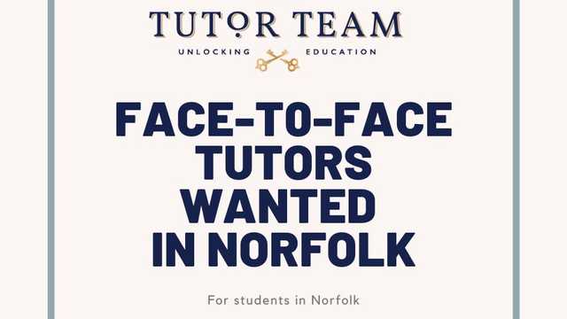 Tutors in Norfolk