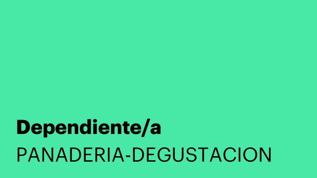 Dependiente/a