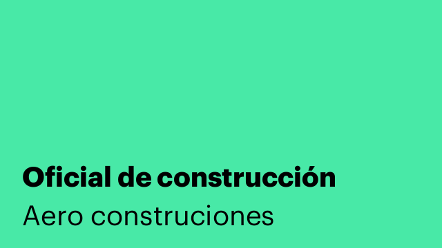 Oficial de construcción