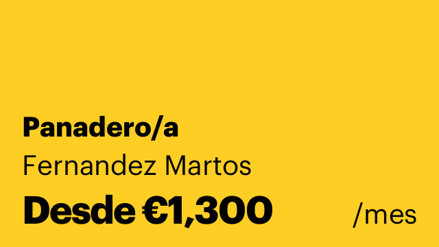 Panadero/a