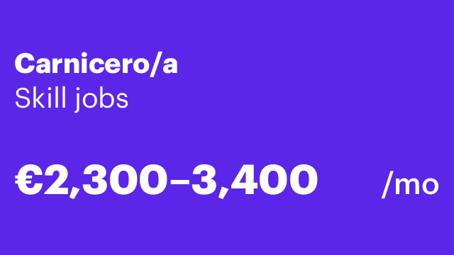 Carnicero/a