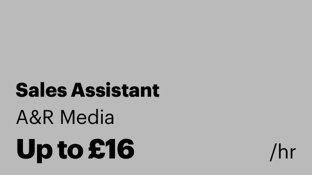 Sales Assistant