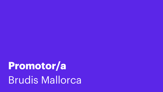 Promotor/a