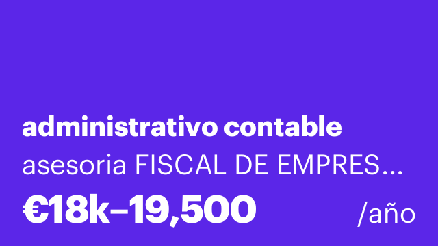 administrativo contable