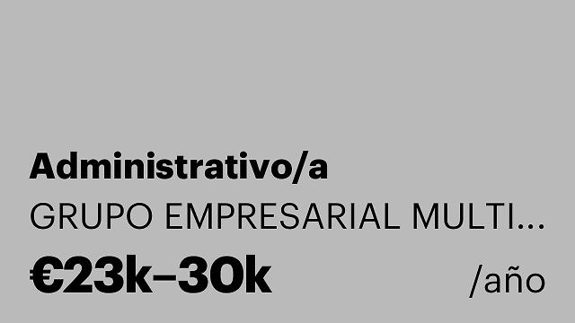 Administrativo/a