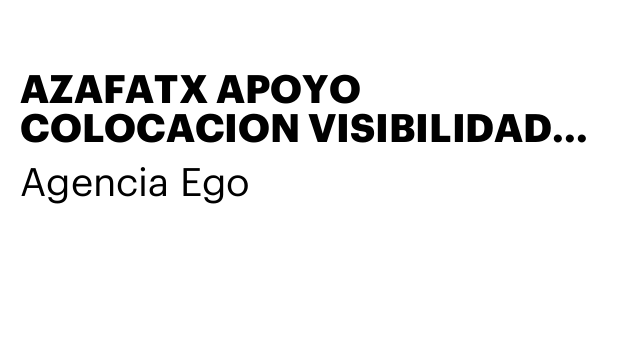 AZAFATX APOYO COLOCACION VISIBILIDAD CASTROURDIALES