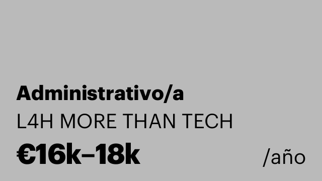 Administrativo/a