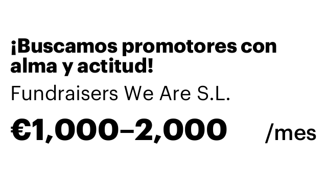 ¡Buscamos promotores con alma y actitud! 🧠❤️