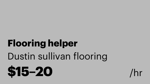Flooring helper