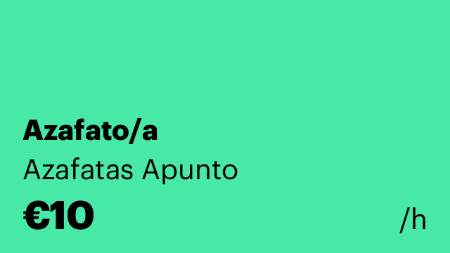 Azafato/a