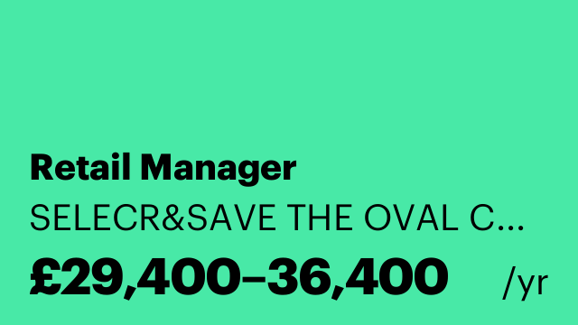 Retail Manager