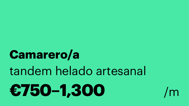 Camarero/a