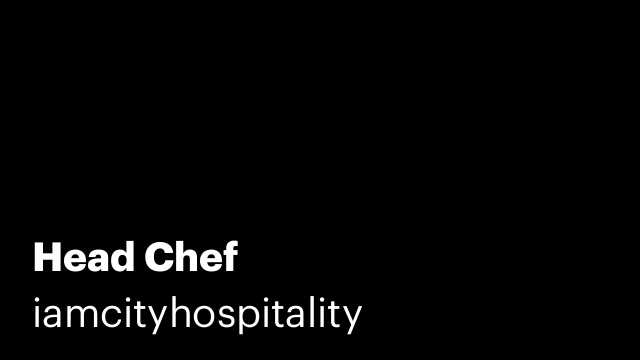 Head Chef