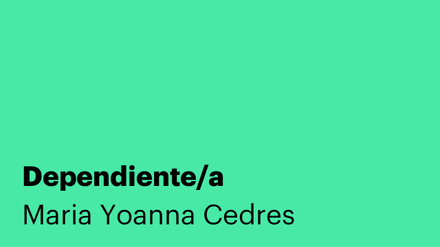 Dependiente/a