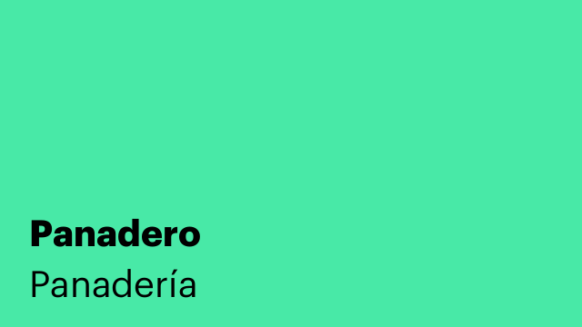 Panadero