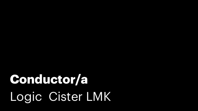 Conductor/a