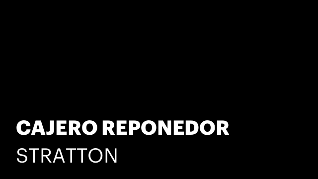 CAJERO REPONEDOR
