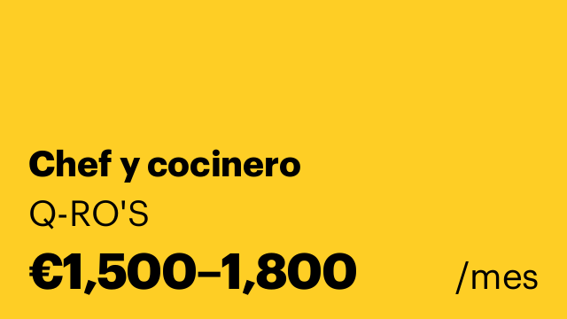 Chef y cocinero