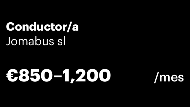 Conductor/a