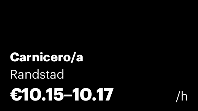 Carnicero/a
