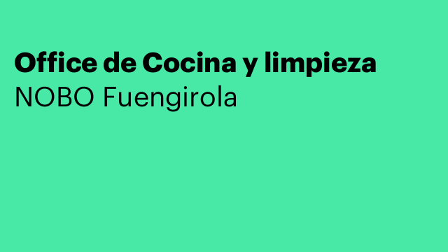 Office de Cocina y limpieza