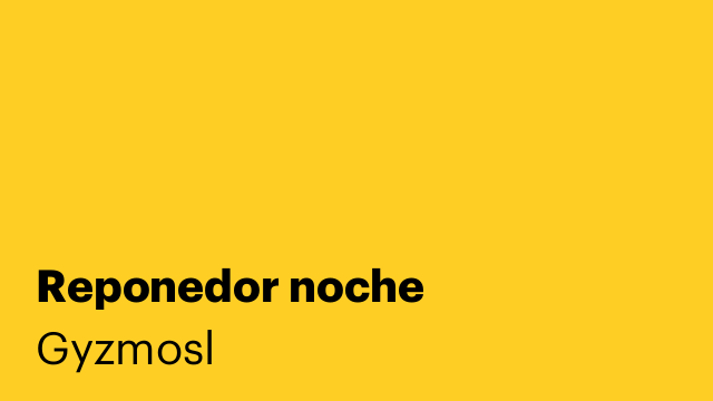 Reponedor noche