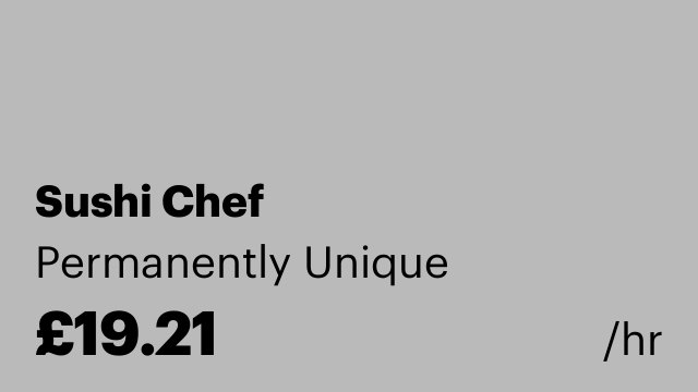 Sushi Chef