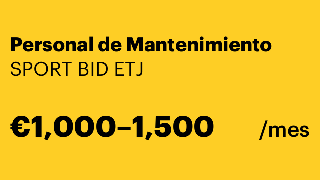 Personal de Mantenimiento