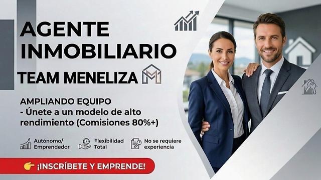 Emprendedor / Agente Inmobiliario Asociado (Comisiones 80%)