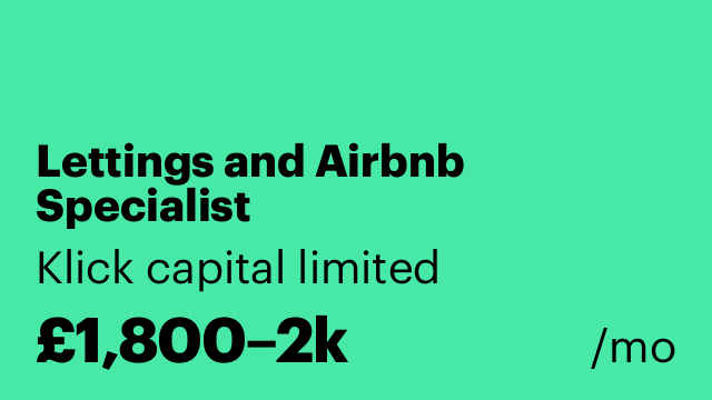Lettings and Airbnb Specialist