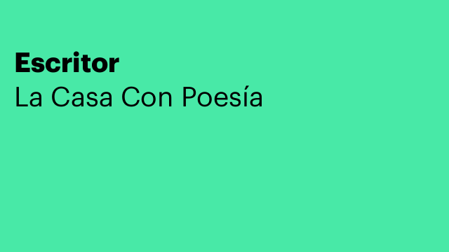 Escritor