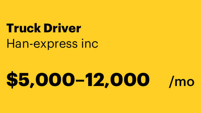 Truck Driver