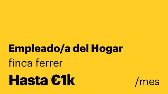 Empleado/a del Hogar