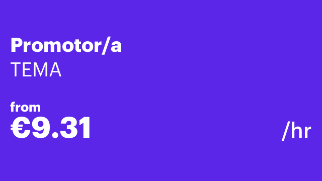 Promotor/a