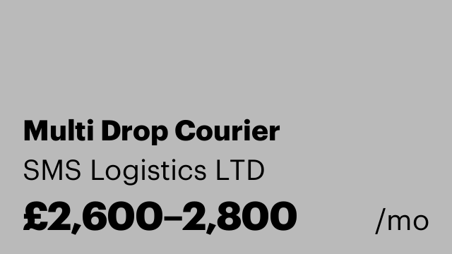Multi Drop Courier