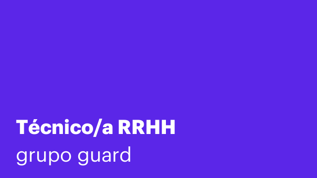 Técnico/a RRHH