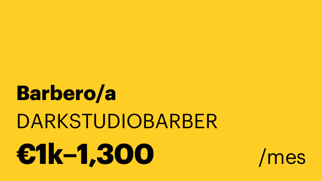 Barbero/a