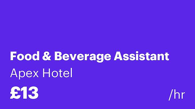 Food & Beverage Assistant