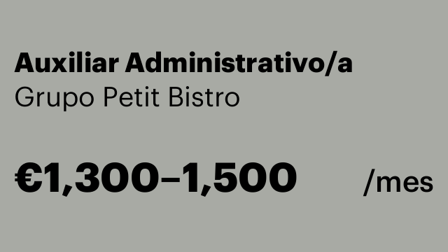 Auxiliar Administrativo/a