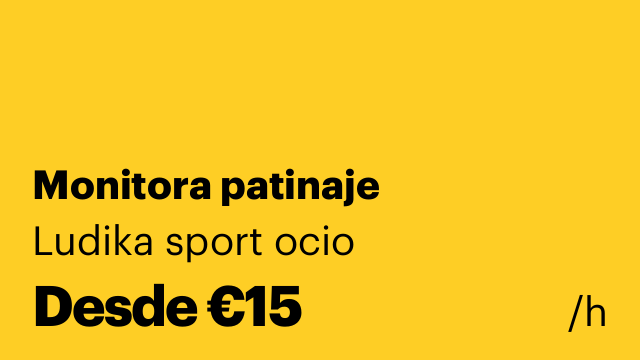 Monitora patinaje