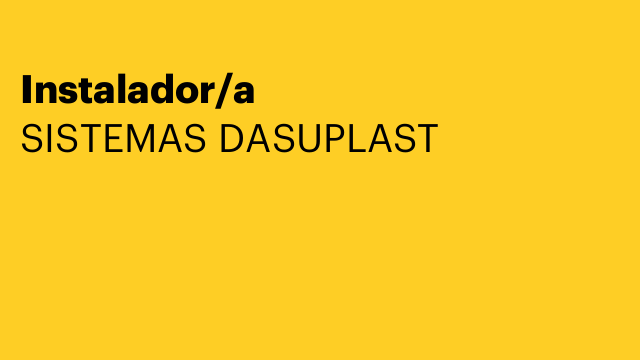 Instalador/a